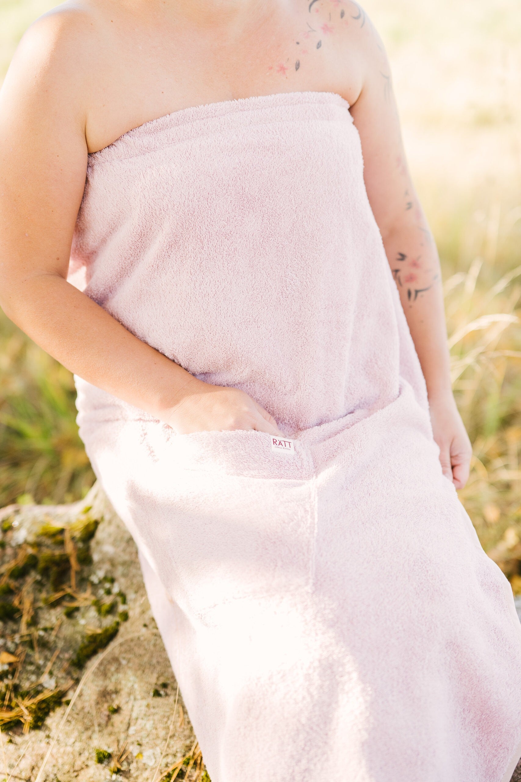 Spa Wrap for Women - Cotton Terry