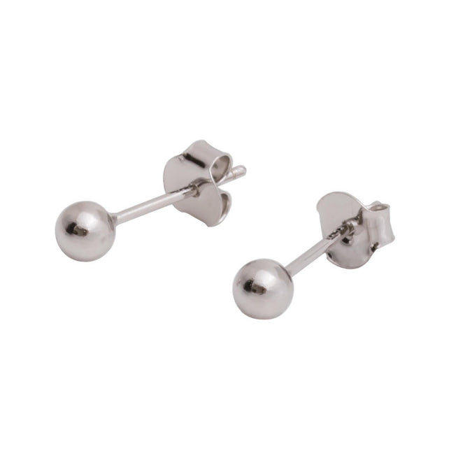Sphere Earrings - Rose Gold and Silver
