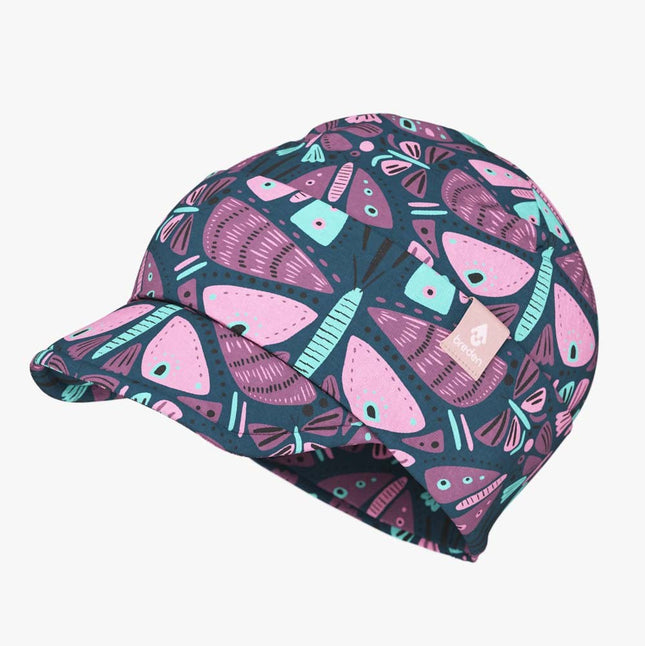 Spring-Fall Cap for Kids BO - Butterflies