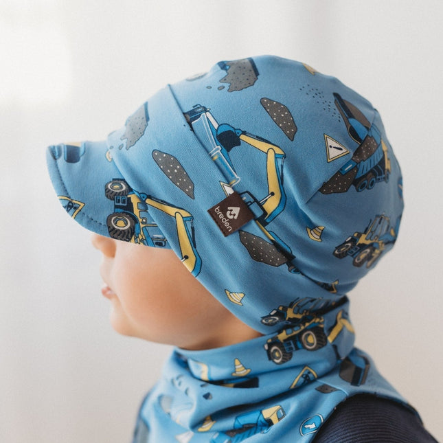 Spring-Fall Cap for Kids BO - Roadbuild Day