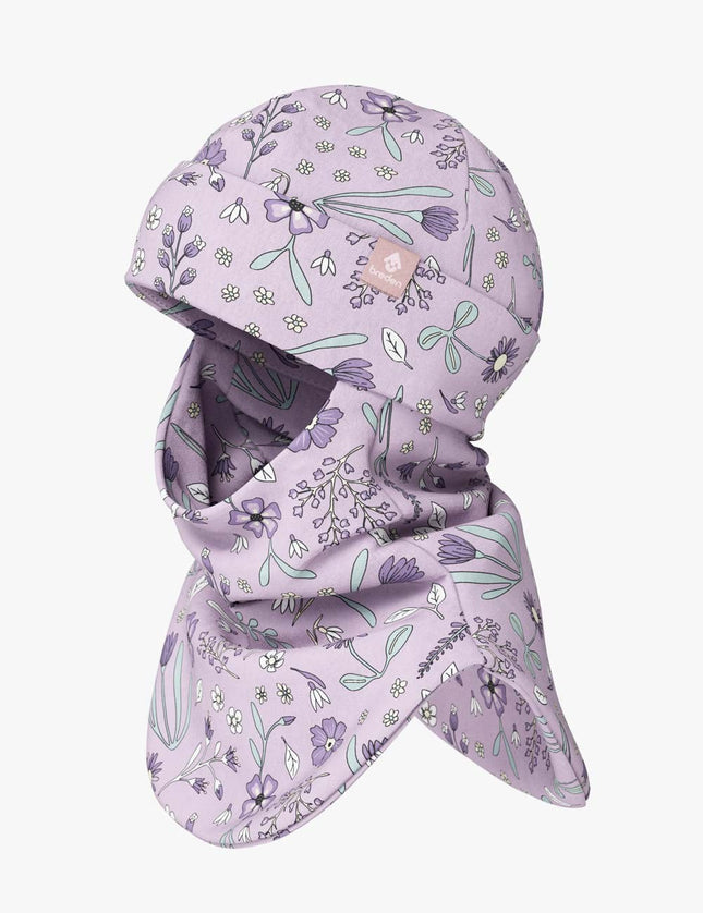 Spring-Fall Kids Balaclava BREDEN - Sunny Petals
