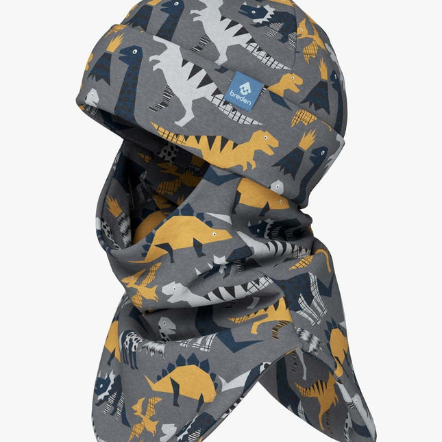 Spring-Fall Kids Balaclava BREDEN - Dinosaurs