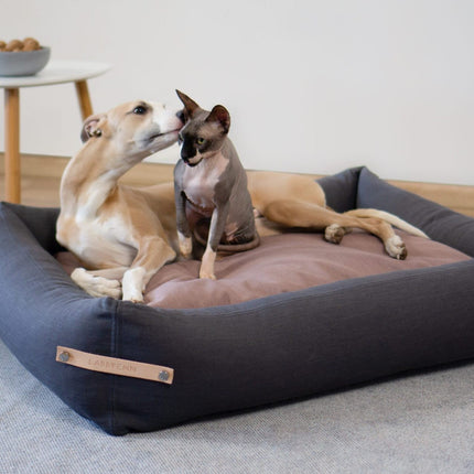 Stokke Dog Bed - Grey & Pink 