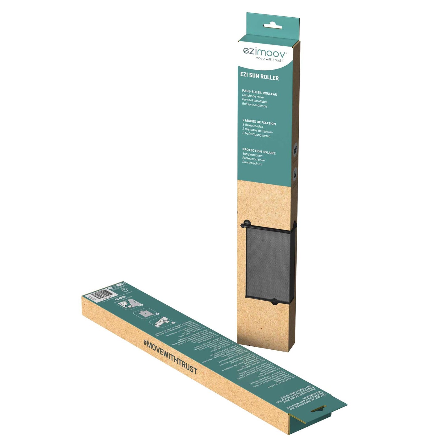 Suction Cup Car Side Window Retractable Sunshade