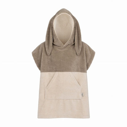 Surfbunny Kids Bath Poncho - Latte