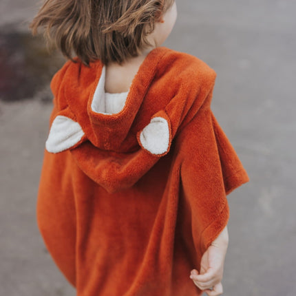 Surffoxy Kids Bath Poncho - Orange