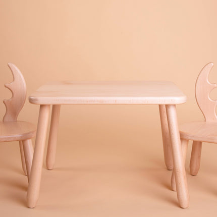 Table and 2 chair set - Deer