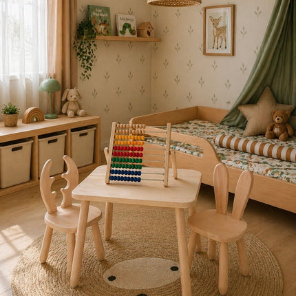 Table and 2 chair set - Wild