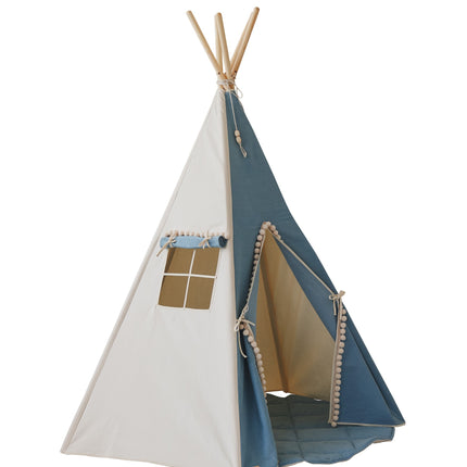 Teepee Tent - Jeans With Pompoms