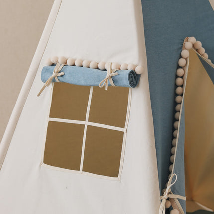 Teepee Tent - Jeans With Pompoms