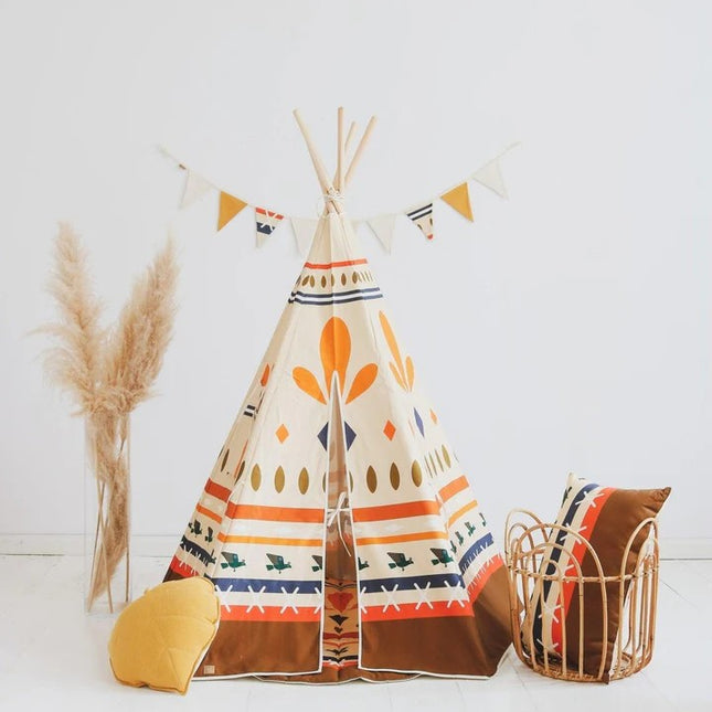Teepee Tent with Mat - Native Vibe