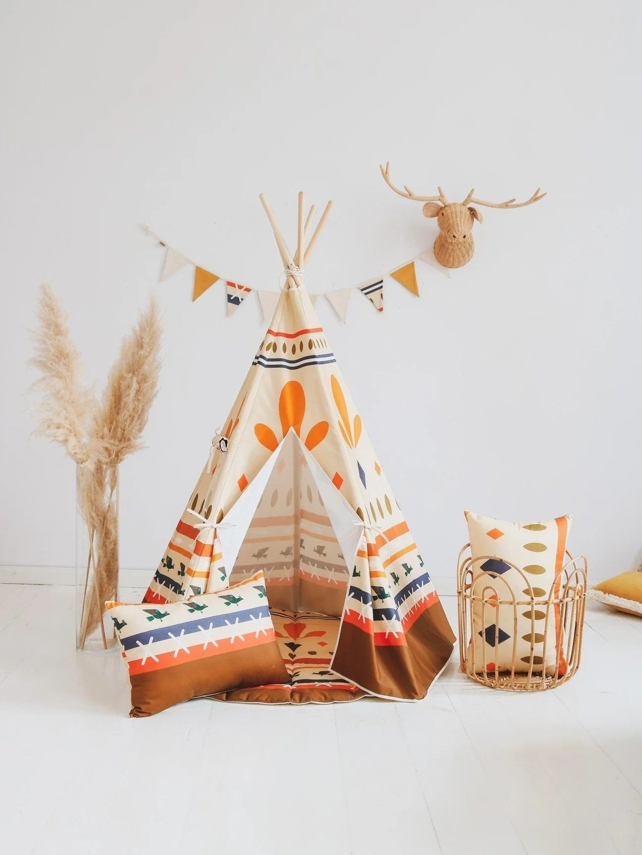 Teepee Tent with Mat - Native Vibe