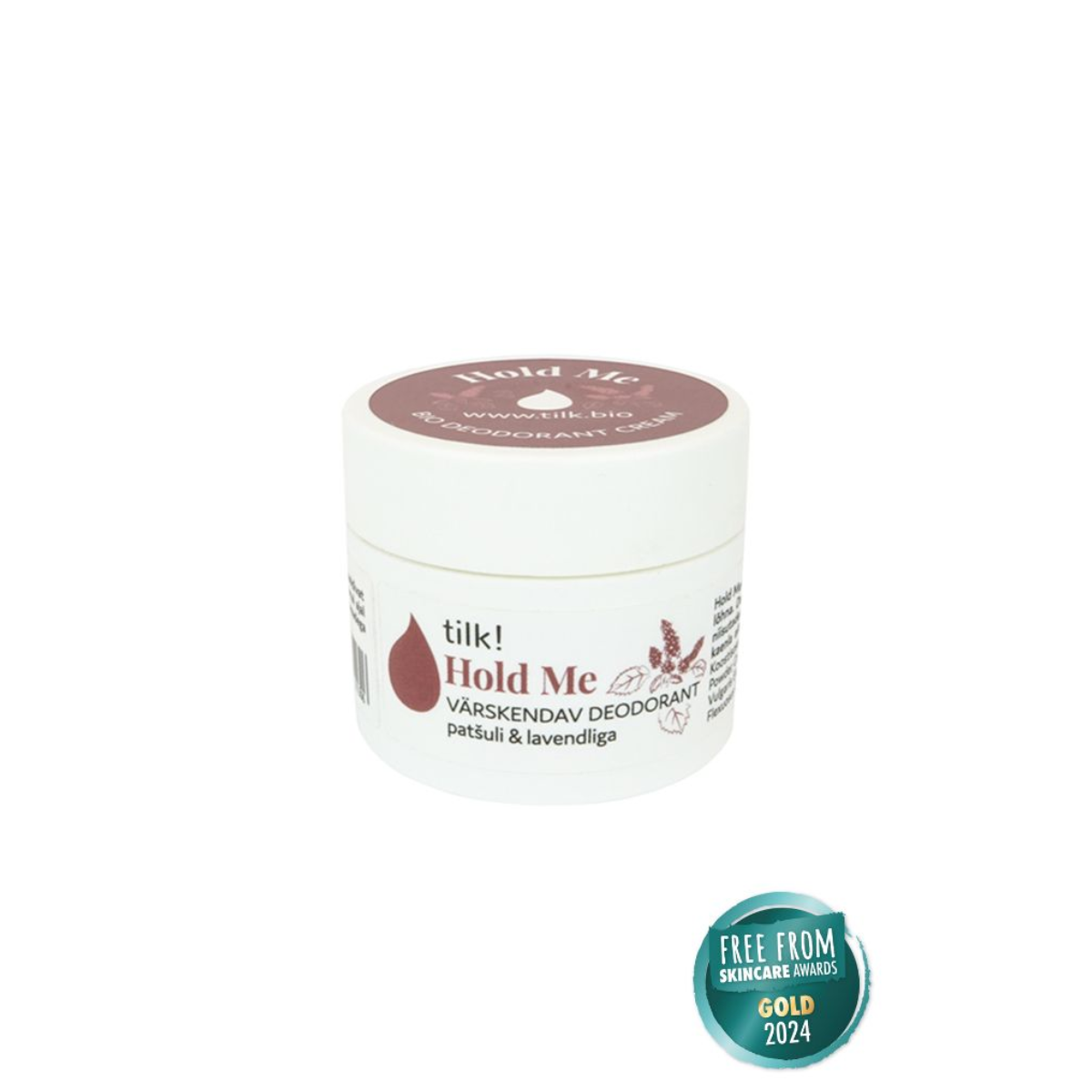 Hold Me Aluminium Free Deodorant with Patchouli & Lavender, 30ml