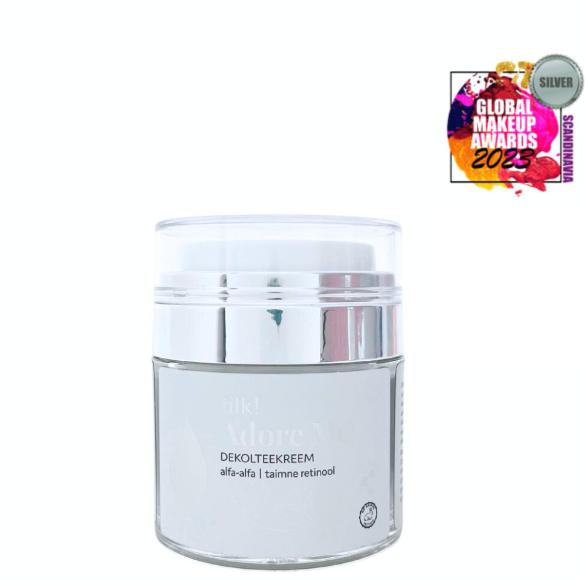 Adore Me Rich Décolleté Cream with Alfalfa and Plant-Based Retinol, 50ml