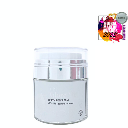 Adore Me Rich Décolleté Cream with Alfalfa and Plant-Based Retinol, 50ml