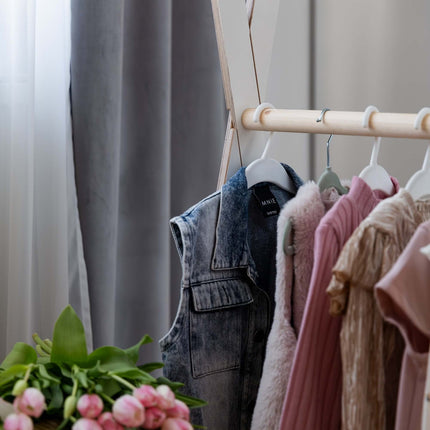 Tipi Clothing Rack For Children - Small White