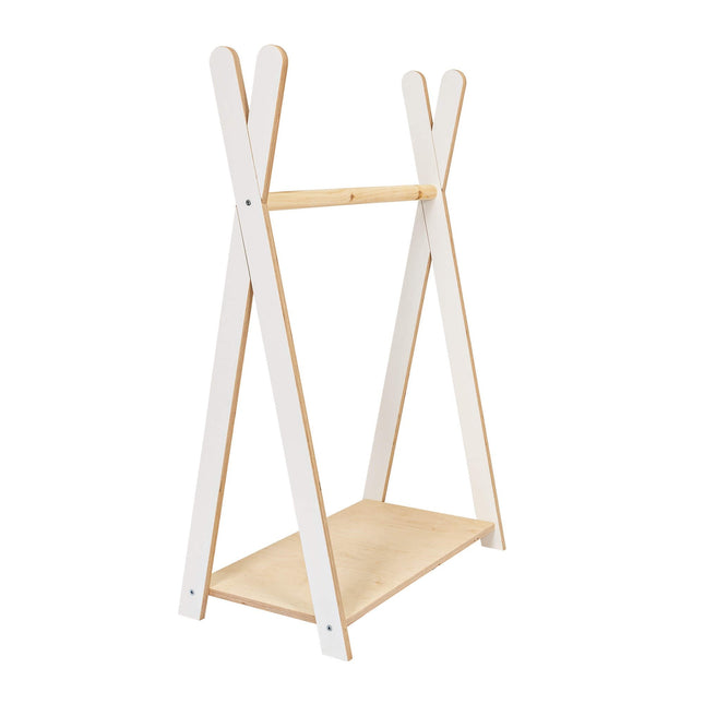 Clothing Rack Tipi For Children - Small White - LoveStyle World