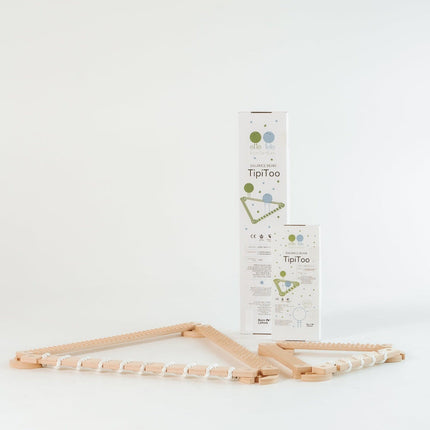 TipiToo® Small Balance Beam 3 Piece Set - White Rope