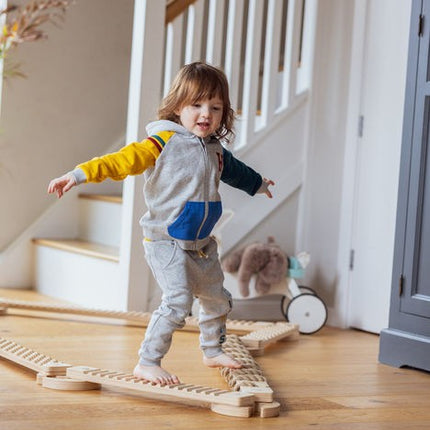 TipiToo® Large Balance Beam 3 Piece Set - Jute Rope