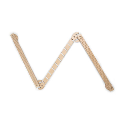 TipiToo® Large Balance Beam 3 Piece Set - White Rope