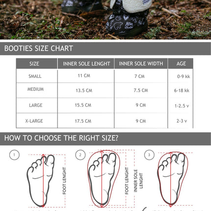 Toddler Puffer Booties - Ruby