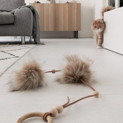 Tollo Cat Toy - Cappuccino 