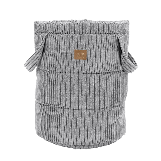 Toy Storage Basket for Kids – Grey