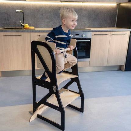 Transformable Kitchen Tower - Securestep and high chair combo