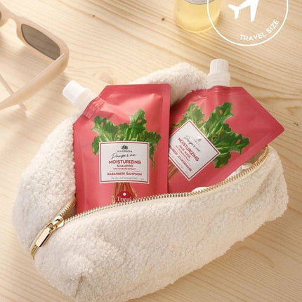 TRAVEL SIZE Rhubarb Hair Mask With Castor Oil - 100 ml
