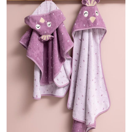 Organic Cotton Hooded Bath Poncho – Mrs. Peacock