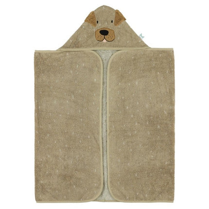 Organic Cotton Hooded Towel, 70 × 130 cm – Mr. Dog