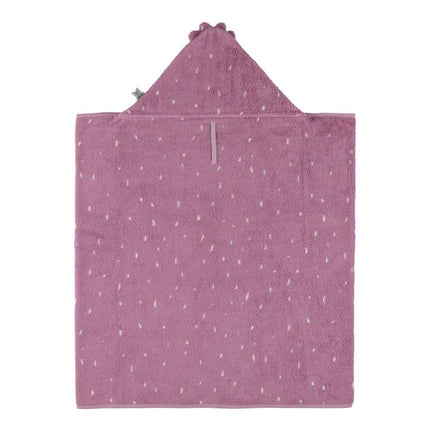 Organic Cotton Hooded Towel, 75 × 75 cm – Mrs. Peacock
