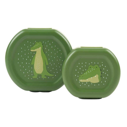 Snack Boxes with Clips, 2-Piece Set – Mr. Alligator