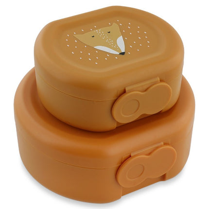 Snack Boxes with Clips, 2-Piece Set – Mr. Fox