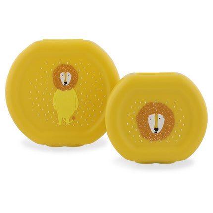 Snack Boxes with Clips, 2-Piece Set – Mr. Lion