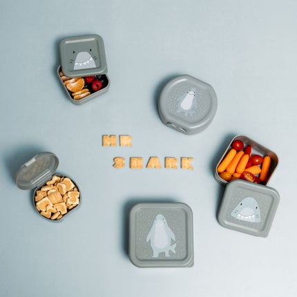 Snack Boxes with Clips, 2-Piece Set – Mr. Shark