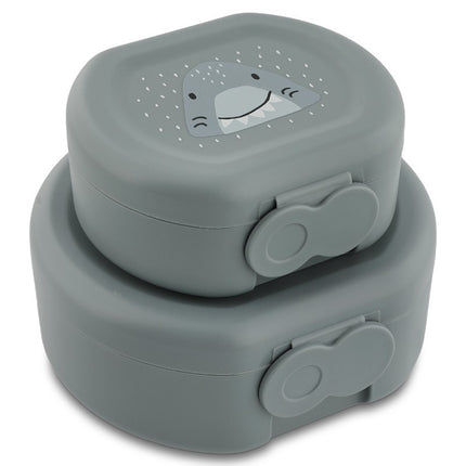 Snack Boxes with Clips, 2-Piece Set – Mr. Shark