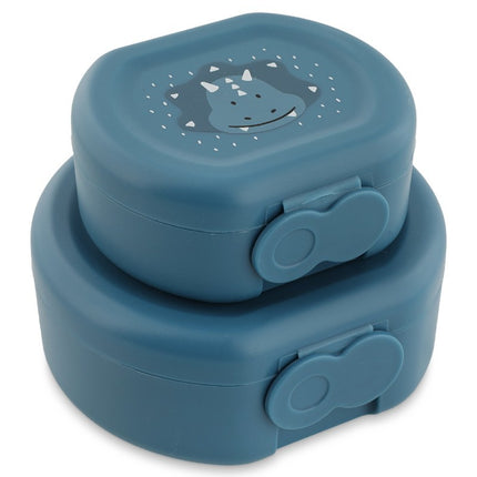 Snack Boxes with Clips, 2-Piece Set – Mr. Triceratops