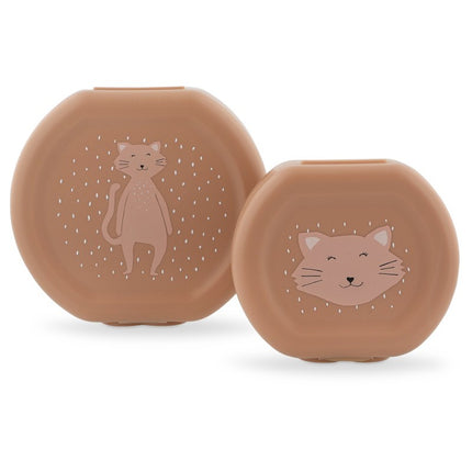 Snack Boxes with Clips, 2-Piece Set – Mrs. Cat