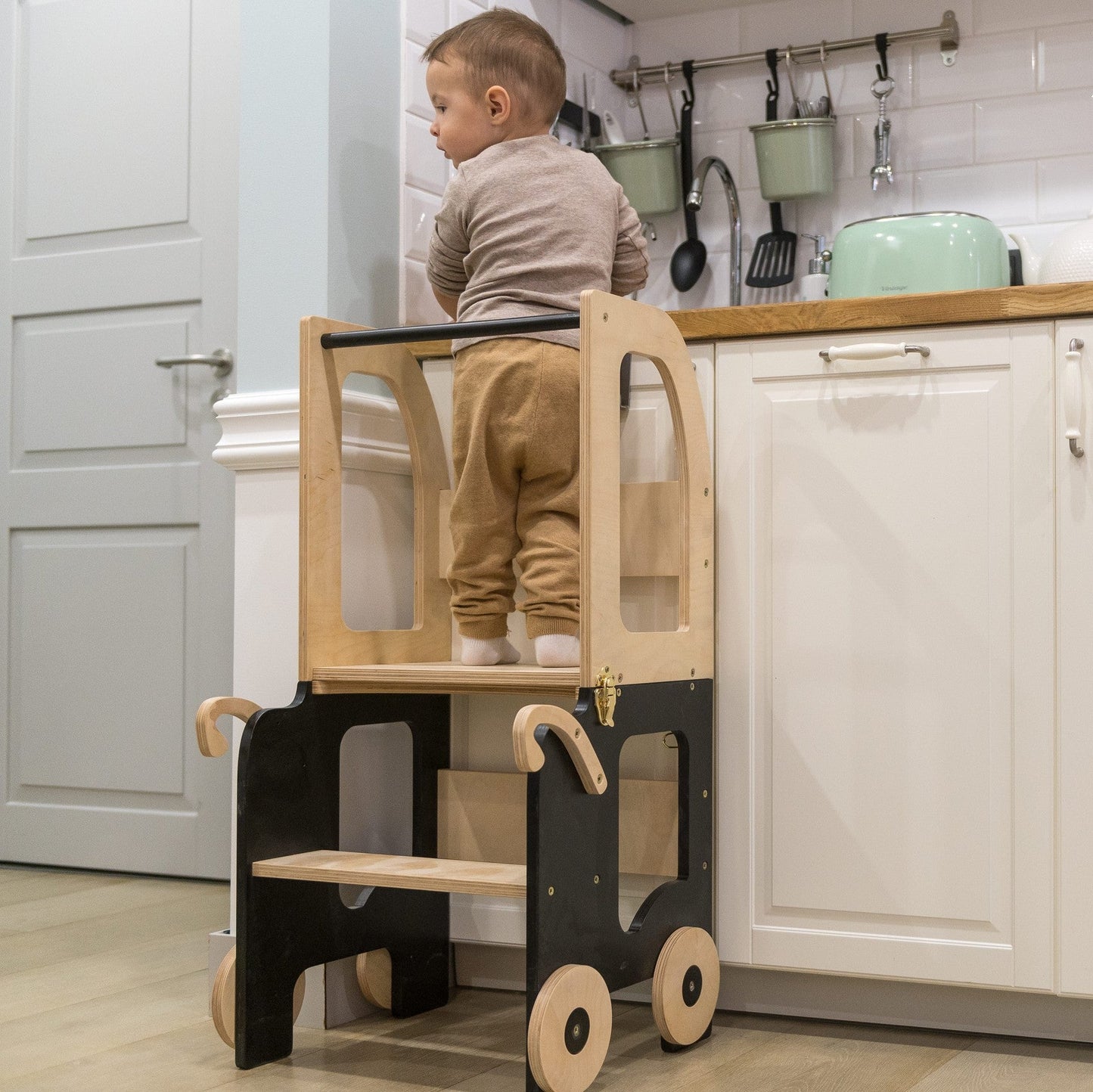 Trolley Kitchen Helper / Learning Table