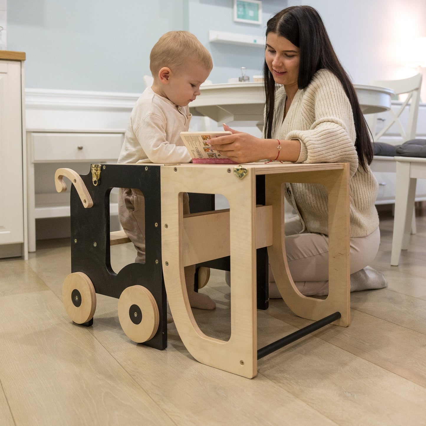 Trolley Kitchen Helper / Learning Table