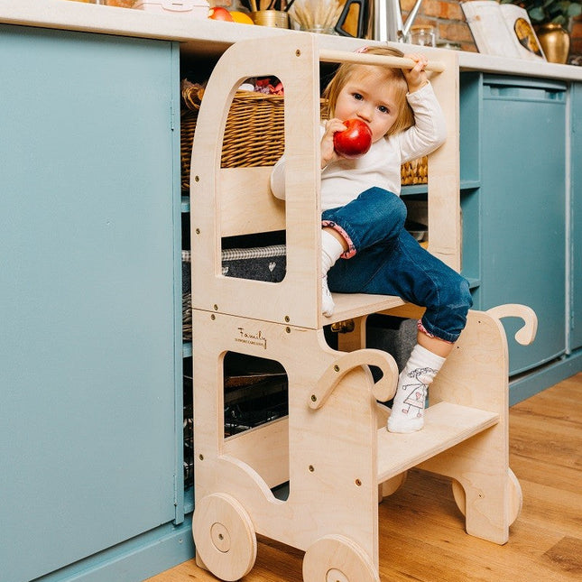 Trolley Kitchen Helper / Learning Table