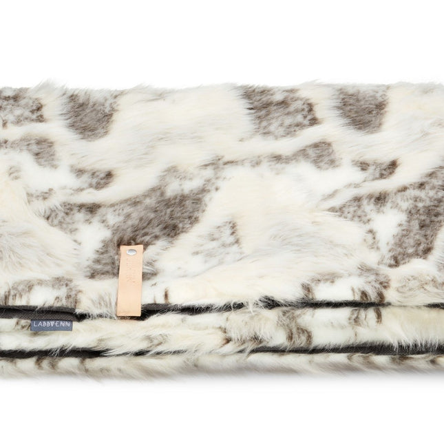 Tösse Blanket - Brown & White 