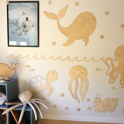 Wooden Wall Decoration - Turtle