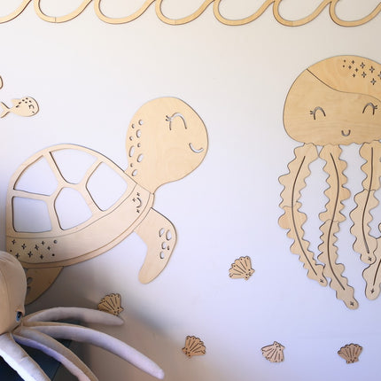 Wooden Wall Decoration - Turtle