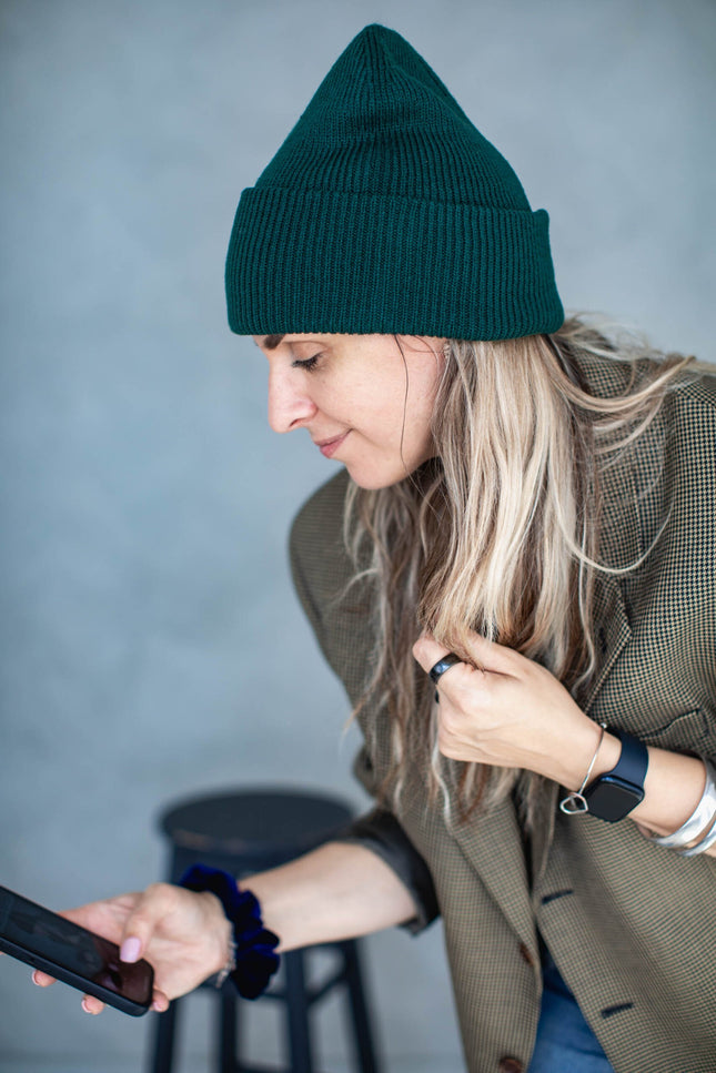 Ultra-Soft Beanie With A Giraffe Label