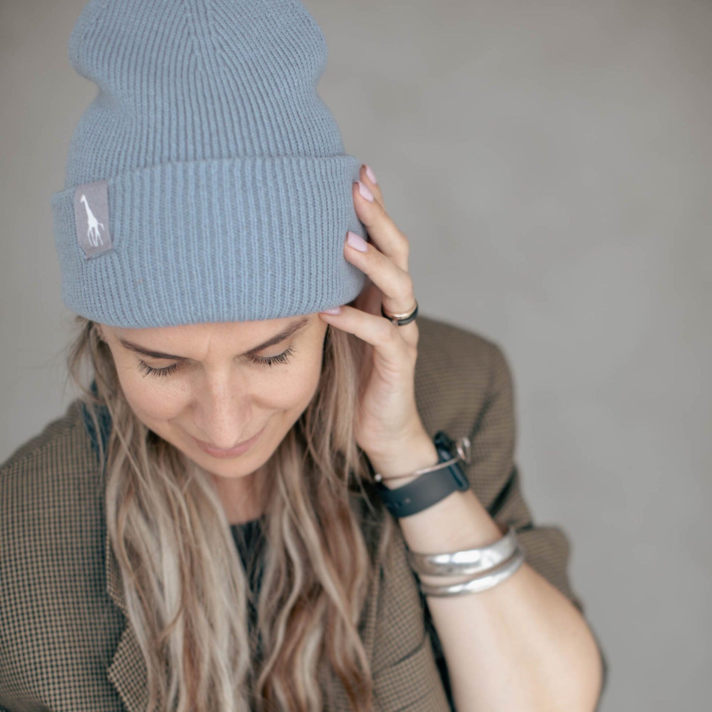 Ultra-Soft Beanie With A Giraffe Label