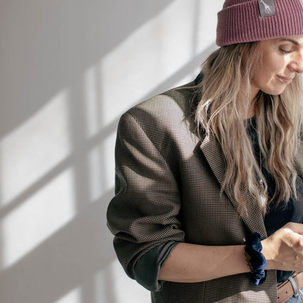 Ultra-Soft Beanie With A Giraffe Label