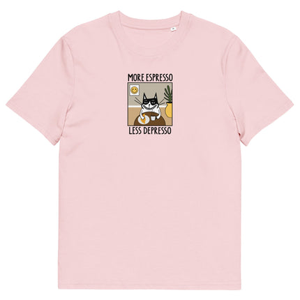 Unisex T-shirt - More Espresso Less Depresso