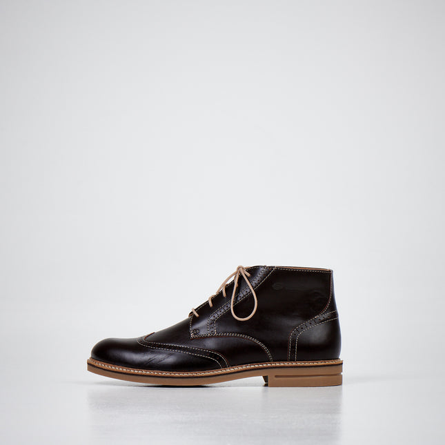 Dark Brown Ankle Boots 424 - LoveStyle World